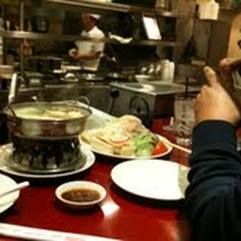Noodle Exchange - My brother in law  "Oying" ordered the "Hot" pot seafood and boy did he like it! - Chinese Near Me - Las Vegas, Nevada