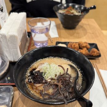 Menya Daruma - Tonkotsu Black Ramen - $15 - Noodles Near Me - Charlotte, North Carolina