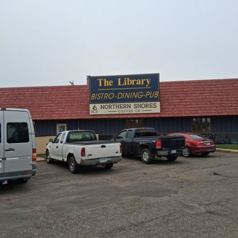 The library - As you drive by the place, enter on the left side - New American Near Me - International Falls, Minnesota The library - As you drive by the place, enter on the left side - New American Near Me - International Falls, Minnesota