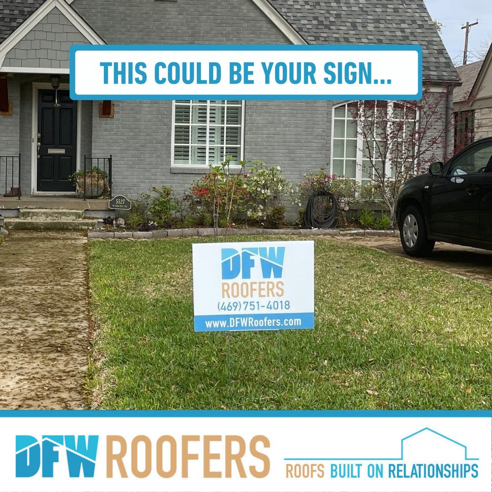 Slide of DFW Roofers