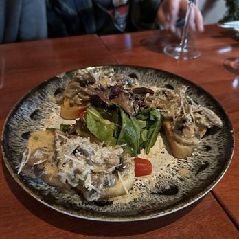 Bistro Central Parc - Truffle Mushroom Bruschetta - French Near Me - San Francisco, California