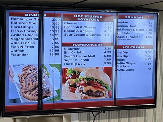 Menu photo 3 Kirk's Hinton, WV Menu photo 3 Kirk's Hinton, WV