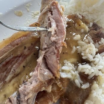 Aunties Cafe - Roast Pork with Gravy Plate - Breakfast & Brunch Near Me - Gardena, California
