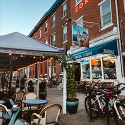 Zorba's Taverna - Crisp Al fresco weather-great date night spot.