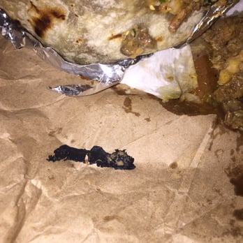 Taco Sinaloa - The piece of plastic I found in my burrito - Mexican Near Me - Torrance, California