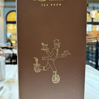 The Palace Tea Room - Menu cover - Modern European Near Me - Sydney, NSW