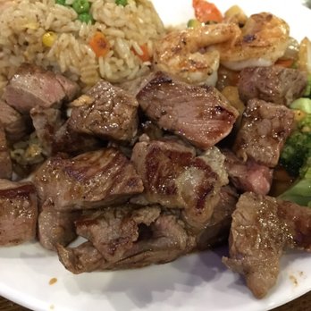 Edo Japan - Hibachi steak medium rare. - Japanese Near Me - Texas City, Texas