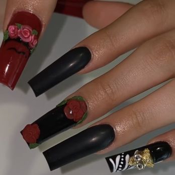 Blossom Nails & Spa - Example of what she wanted. - Nail Salons Near Me - Hollister, California Blossom Nails & Spa - Example of what she wanted. - Nail Salons Near Me - Hollister, California