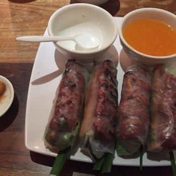 Summer Rolls - Beef and crispy shrimp rolls - Vietnamese Near Me - Rosemead, California Summer Rolls - Beef and crispy shrimp rolls - Vietnamese Near Me - Rosemead, California
