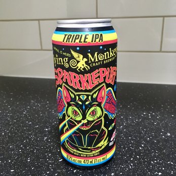 Flying Monkeys Craft Brewery - Sparklepuff! Recommended if you like drinks like peach bellini. - Breweries Near Me - Barrie, Ontario