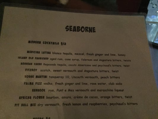 Menu photo 1 Seaborne Brooklyn, NY Menu photo 1 Seaborne Brooklyn, NY