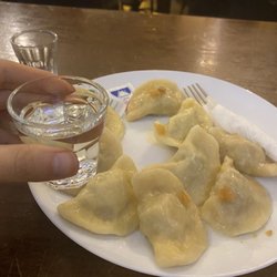 Dumplings and vodka