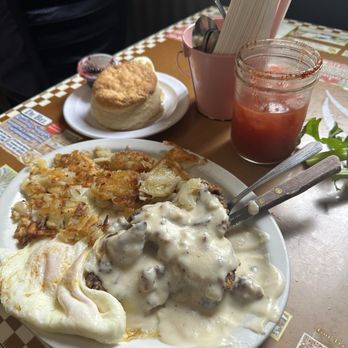 Sax's Joint - His chicken fried steak - Breakfast & Brunch Near Me - Petaluma, California Sax's Joint - His chicken fried steak - Breakfast & Brunch Near Me - Petaluma, California