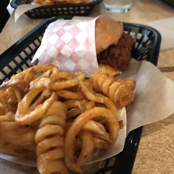 The Bird - fried chicken sandwich and fries - Chicken Shop Near Me - San Francisco, California The Bird - fried chicken sandwich and fries - Chicken Shop Near Me - San Francisco, California