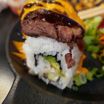 Culichi Town - Steak Roll, but it should be renamed Rice Roll - Sushi Bars Near Me - Sylmar, California Culichi Town - Steak Roll, but it should be renamed Rice Roll - Sushi Bars Near Me - Sylmar, California