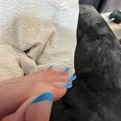 Susan's Nails - Side of my whole hand
