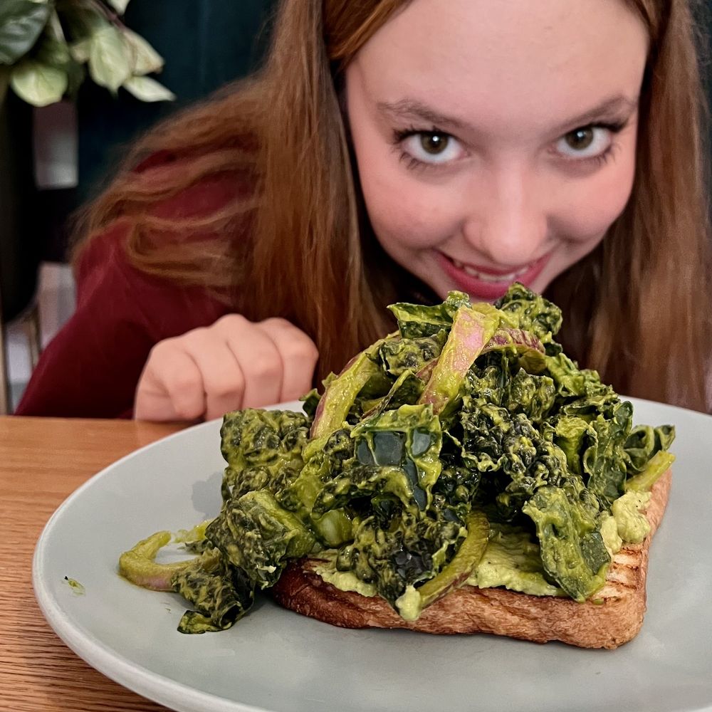 Chismosa Cafe - Avocado toast (subbed tortilla for toast) - New Mexican Cuisine Near Me - Covina, California Chismosa Cafe - Avocado toast (subbed tortilla for toast) - New Mexican Cuisine Near Me - Covina, California