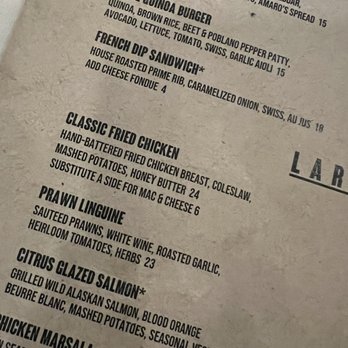 Amaro's Table - Downtown Vancouver - Menu - New American Near Me - Vancouver, Washington Amaro's Table - Downtown Vancouver - Menu - New American Near Me - Vancouver, Washington