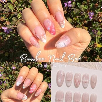 Bamboo Nail Bar - Pink Coquette 9/5 - Nail Salons Near Me - San Jose, California Bamboo Nail Bar - Pink Coquette 9/5 - Nail Salons Near Me - San Jose, California