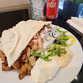 Shawarmaz Mediterranean Restaurant & Grill - Combo Plate chicken and steak. - Mediterranean Near Me - Miramar, Florida Shawarmaz Mediterranean Restaurant & Grill - Combo Plate chicken and steak. - Mediterranean Near Me - Miramar, Florida