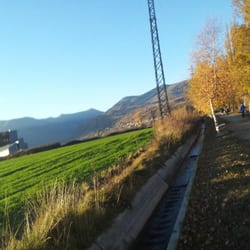 Parc del Torniquet - Dejando atrás el Hospital de la Cerdanya