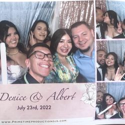 Prime Time Productions - Bride's name is Denise (not Denice).