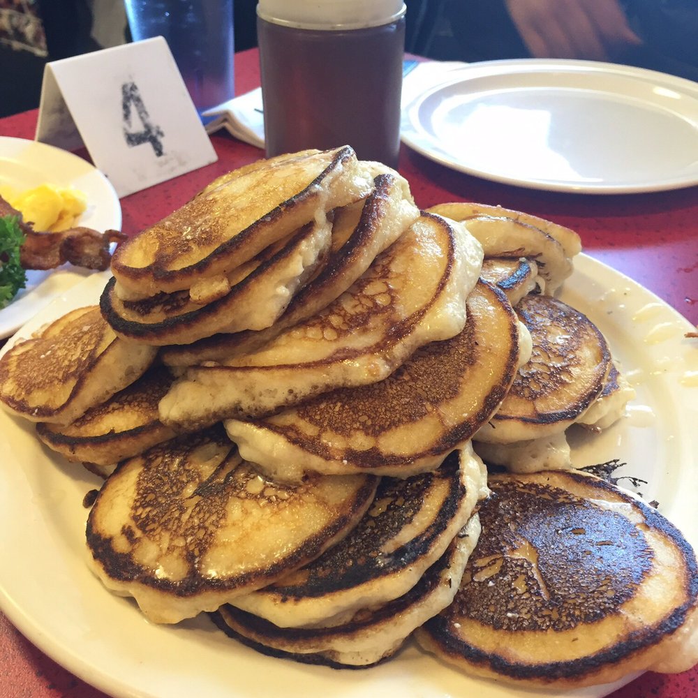Joes Cafe - Silver dolla pancakes! We couldn't finish it... - Breakfast & Brunch Near Me - Orem, Utah Joes Cafe - Silver dolla pancakes! We couldn't finish it... - Breakfast & Brunch Near Me - Orem, Utah