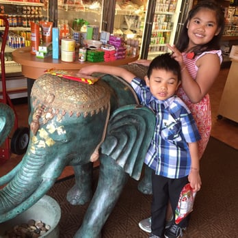 Bangkok Market - They have a guard elephant. :) - International Grocery Near Me - Nashville, Tennessee
