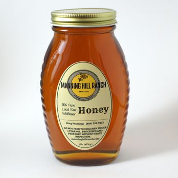 Manning Hill Ranch - a jar of honey - Honey Near Me - Powhatan, Virginia Manning Hill Ranch - a jar of honey - Honey Near Me - Powhatan, Virginia
