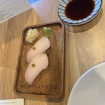 Iki Ramen - Yellowtail nigiri - April 2025 - Ramen Near Me - Los Angeles, California