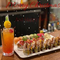 Kobe Sushi And Hibachi Grill - Top 3 special rolls and flavors cocktails