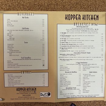 Kopper Kitchen - Menu - Diners Near Me - St Petersburg, Florida