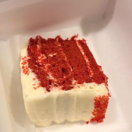 Slice Red Velvet Cake