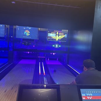 Pickle N Pins - My husband and his strike! - Axe Throwing Near Me - Metairie, Louisiana