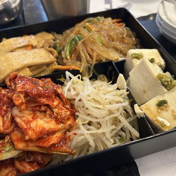 Milpitas SGD Tofu House - complimentary banchan - Korean Near Me - Milpitas, California