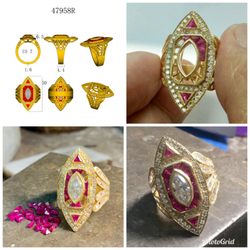 Johnny Jewelry - A bespoke ring that Johnny and Jennifer replicated from an original ring made by Neil Lane