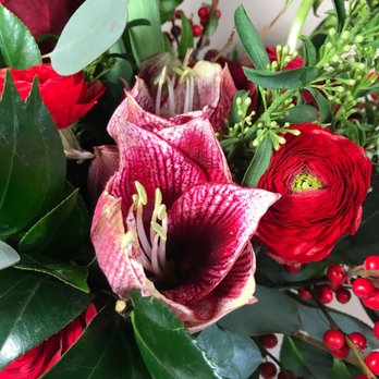 Dream Flowers - I asked for reds and greens. Such a beautiful arrangement! - Florists Near Me - San Leandro, California Dream Flowers - I asked for reds and greens. Such a beautiful arrangement! - Florists Near Me - San Leandro, California