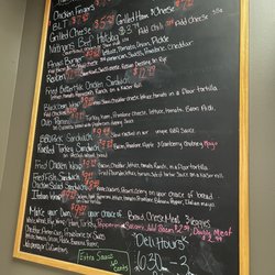 The Station - Lunch menu as of 10/23/22