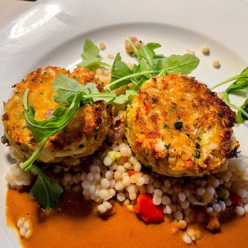 Cafe Panache - Lobster crab cakes - Salad Near Me - Ramsey, New Jersey Cafe Panache - Lobster crab cakes - Salad Near Me - Ramsey, New Jersey