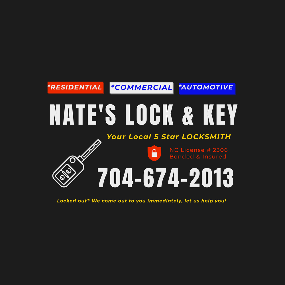 NATE’S LOCK & KEY 20 Photos Keys & Locksmiths 710 Westland Farm Rd, Mount Holly, NC