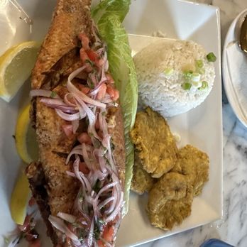 Cibus Latin Fusion - Fried red snapper - Latin American Near Me - Fairfield, Connecticut Cibus Latin Fusion - Fried red snapper - Latin American Near Me - Fairfield, Connecticut