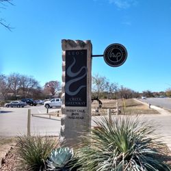Buddy Calk Park - Entrance to Buddy Calk greenway trail & park