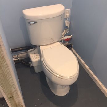 Coffin Plumbing - Bathroom install, concrete base. - Plumbing Near Me - West Creek, New Jersey Coffin Plumbing - Bathroom install, concrete base. - Plumbing Near Me - West Creek, New Jersey