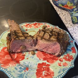 Balloons Restaurant & Catering - What they said was a rare steak and I was not correct