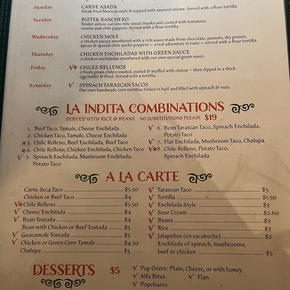 La Indita - Mexican Near Me - Tucson, Arizona La Indita - Mexican Near Me - Tucson, Arizona