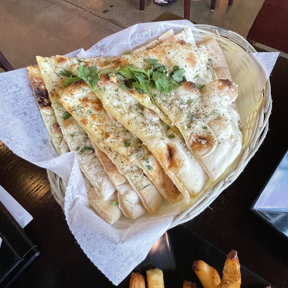 Tarka Indian Kitchen - Garlic Naan (2 orders) - Indian Near Me - Austin, Texas Tarka Indian Kitchen - Garlic Naan (2 orders) - Indian Near Me - Austin, Texas