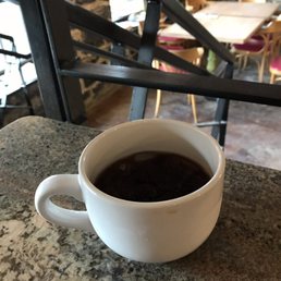 Iced coffee in a mug. Iced coffee in a mug.