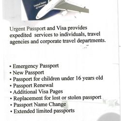 Urgent Passport & Visa