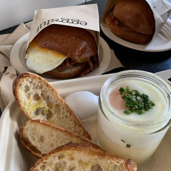 Eggslut - Slut and Bacon, Egg & Cheese - Breakfast & Brunch Near Me - Los Angeles, California