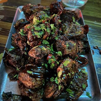 Punch Bowl Social - Crispy Brussels Sprouts - V - Gastropubs Near Me - Denver, Colorado Punch Bowl Social - Crispy Brussels Sprouts - V - Gastropubs Near Me - Denver, Colorado